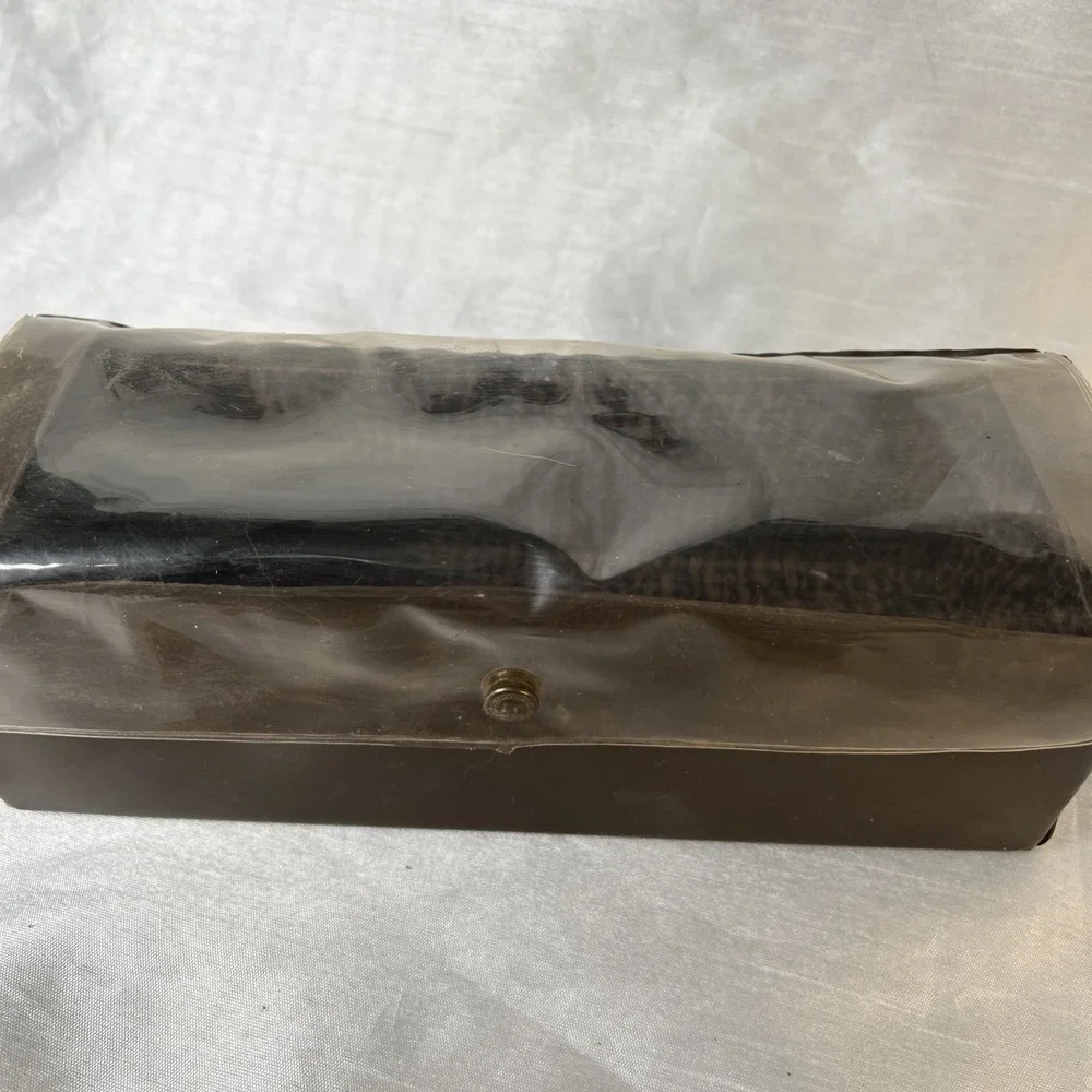 Vintage Empire Shoe Brush Brushes Lot of 2‎ & Vinyl Case - Made in The USA